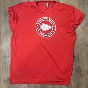 NFL Team Apparel Kansas City Chiefs “Fitness Club” T-Shirt – Red – 2XL